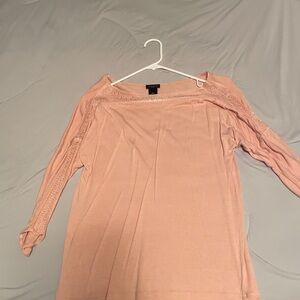 Ann Taylor Soft Pink Blouse